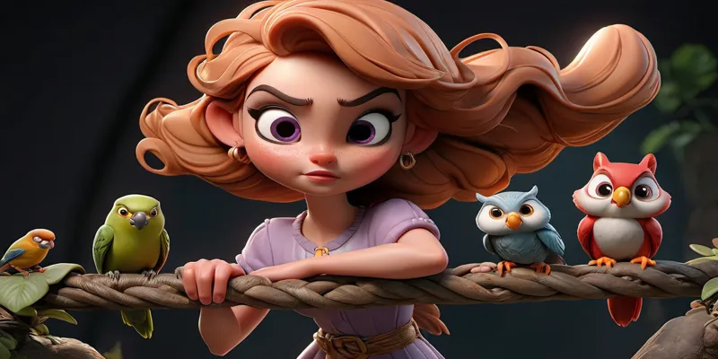 Kristal Çiçeği Kurtarma Görevi Lila ve Minik Ejderha Tiko - 8