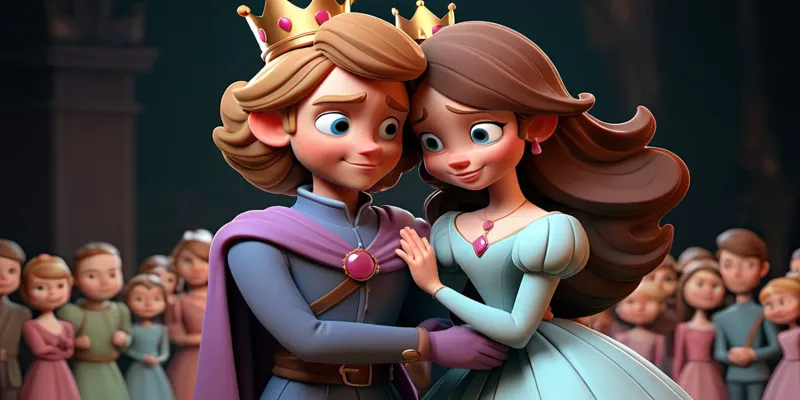 Kristal Kapıdan Geçen Aile ve Kılıç Yürek Baba - Masal - 7