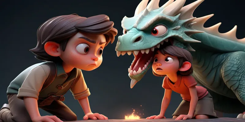 Kristal Kapıdan Geçen Aile ve Kılıç Yürek Baba - Masal - 3