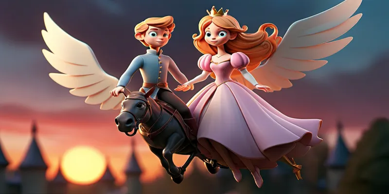 Kristal Kapıdan Geçen Aile ve Kılıç Yürek Baba - Masal - 5