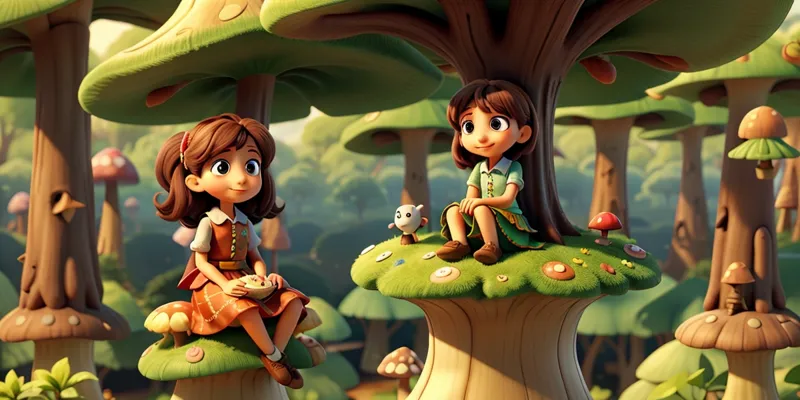 Küçük Bir Kızın Büyük Macerası Ormanı Kurtarmak - Masal Oku - 2