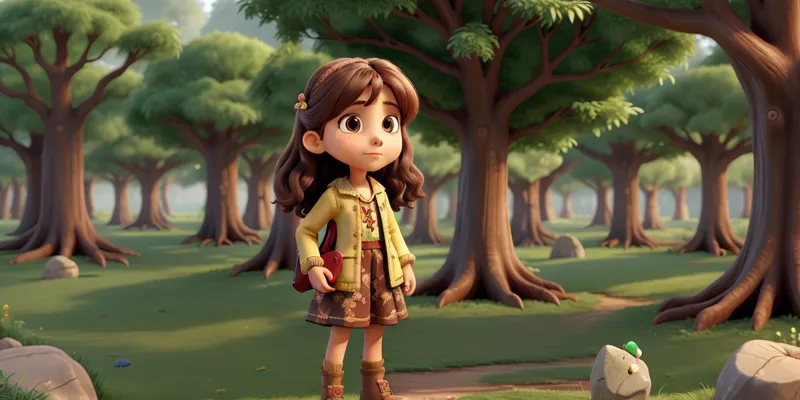 Küçük Bir Kızın Büyük Macerası Ormanı Kurtarmak - Masal Oku - 4