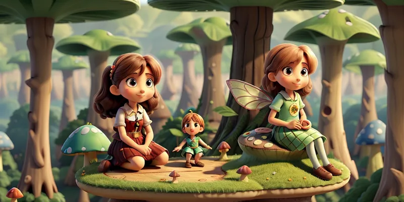 Küçük Bir Kızın Büyük Macerası Ormanı Kurtarmak - Masal Oku - 3