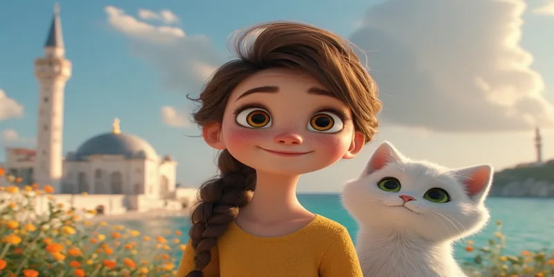 Küçük Kasabada Merhamet Elif ve Bereketli Yağmur - Masal Oku