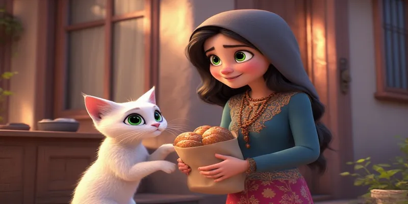 Küçük Kasabada Merhamet Elif ve Bereketli Yağmur - Masal Oku - 5