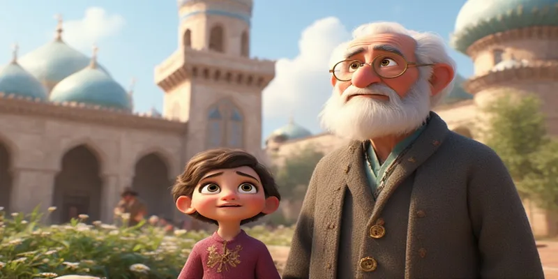 Küçük Kasabada Merhamet Elif ve Bereketli Yağmur - Masal Oku - 2