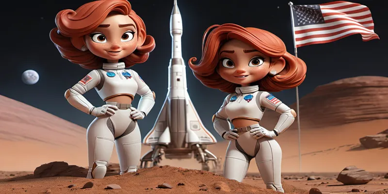 Küçük Kaşif Ayşe ve Mars’ta Keşif Uzay Kampı Masalı - 8