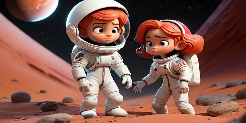 Küçük Kaşif Ayşe ve Mars’ta Keşif Uzay Kampı Masalı - 4