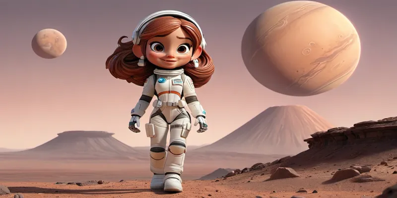 Küçük Kaşif Ayşe ve Mars’ta Keşif Uzay Kampı Masalı - 6