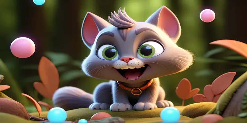 Küçük Kedi ve Sihirli Değnek Masalını Oku - Uyku Masalları - 5