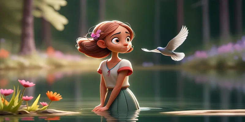 Küçük Kızın Büyük Macerası Masalını Oku - Çocuk Masalları - 4