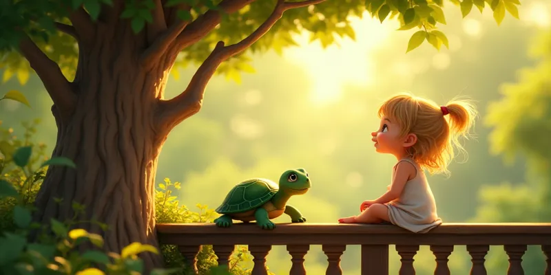 Küçük Leyla ile Bilge Kaplumbağa Zara’nın Arkadaşlığı