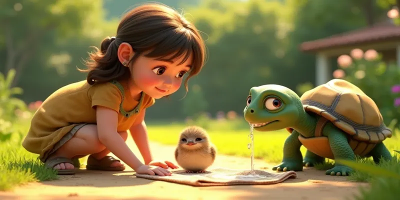 Küçük Leyla ile Bilge Kaplumbağa Zara’nın Arkadaşlığı - 4