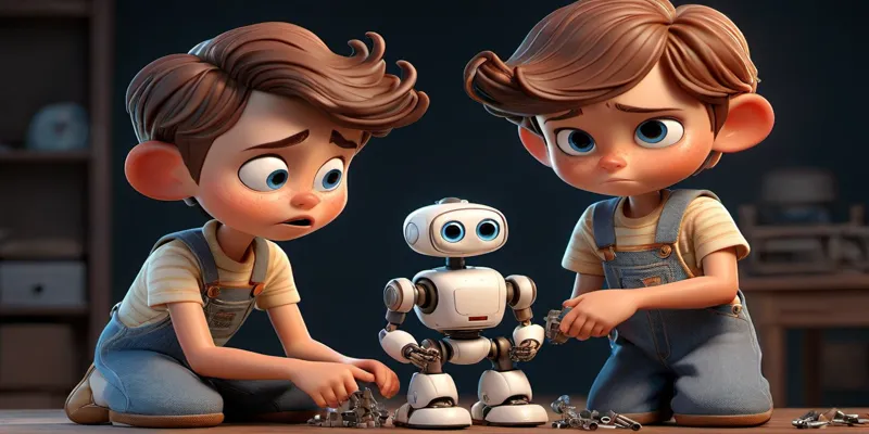 Küçük Mucit Berk ve Akıllı Robotu ile Keşif Yolculuğu - 7