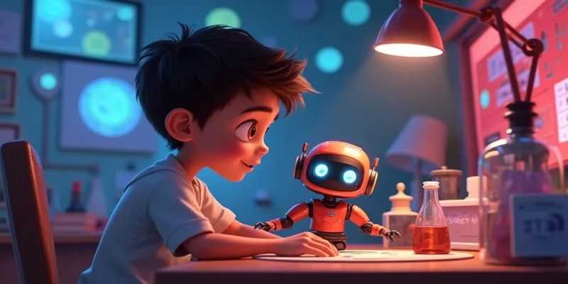 Küçük Mucit Deniz’in Bilim Dünyası Macerası - Çocuk Hikayesi - 7