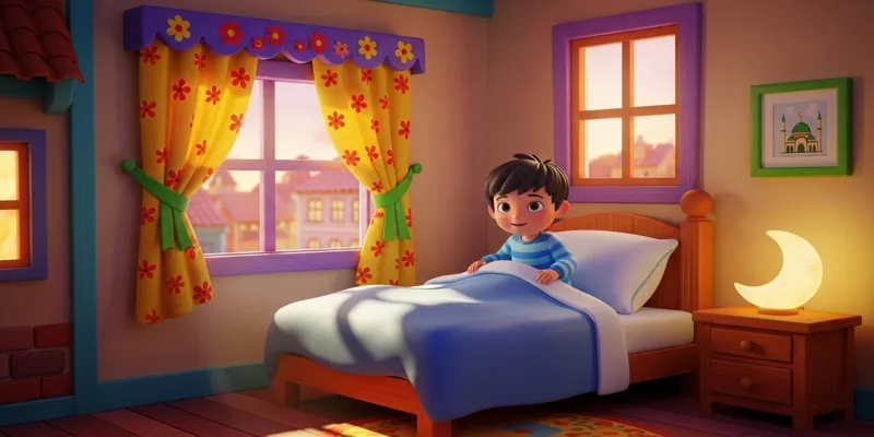 Küçük Oruç Kahramanı Eymen Ramazanın İlk Günü Masalı