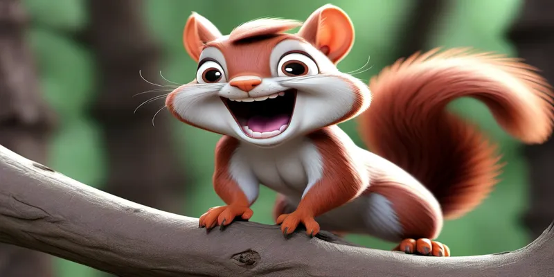 Küçük Sincap Fındık ve Arkadaşlarının Orman Macerası - 3