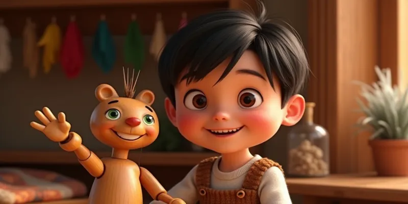 Keloğlan ve Minik Rüya Renkli Kuklaların Hayal Dolu Dünyası - 2