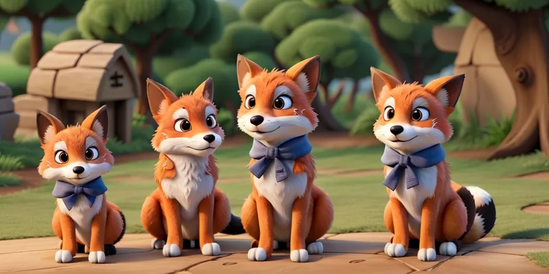 Kurnaz Tilki ve Tavşanların Komik Maceraları | Masal Oku - 2