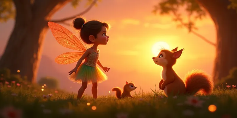 Leyla ve Peri'nin Büyülü Orman Macerası | Masal ve Dostluk - 8