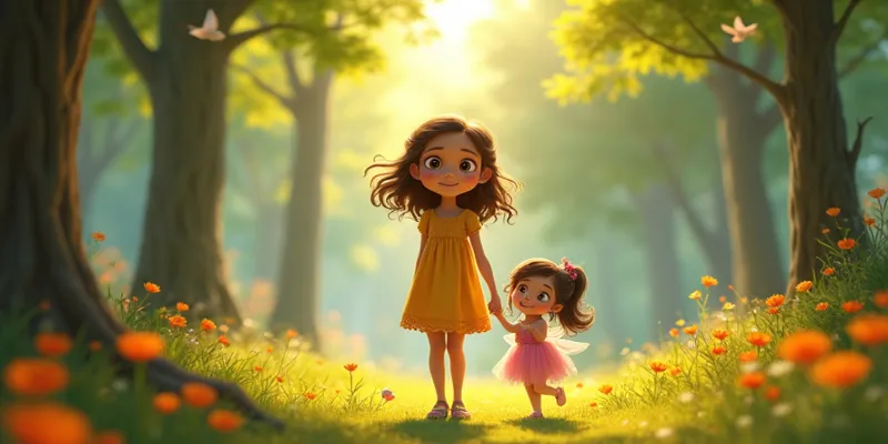 Leyla ve Peri'nin Büyülü Orman Macerası | Masal ve Dostluk - 2