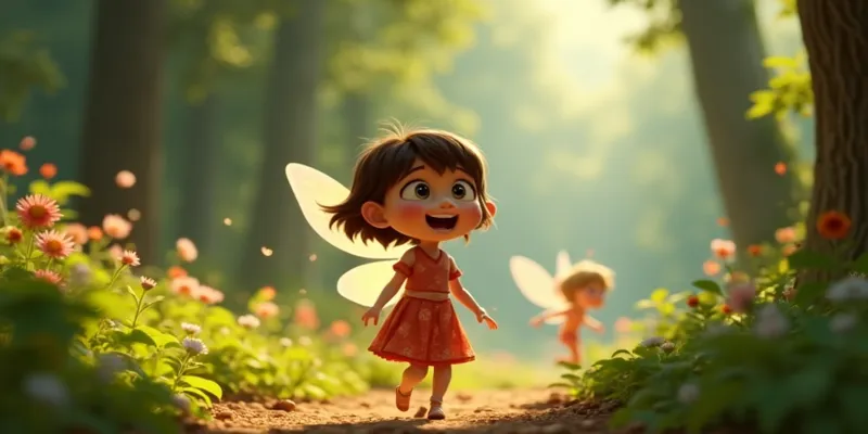 Leyla ve Peri'nin Büyülü Orman Macerası | Masal ve Dostluk - 6