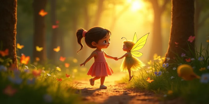 Leyla ve Peri'nin Büyülü Orman Macerası | Masal ve Dostluk - 9