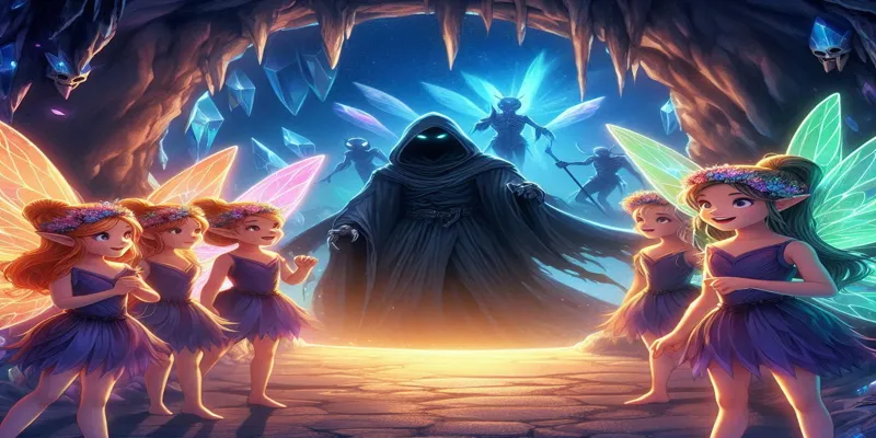 Lila ve Karanlık Peri'ye Karşı Mücadelesi | Peri Masalları - 4