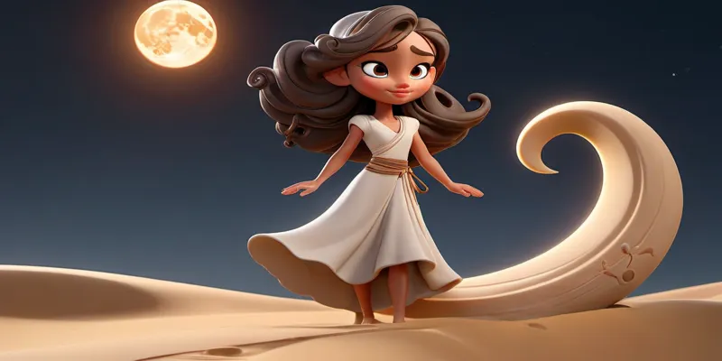 Lila'nın Sihirli Gece Yolculuğu Hayal Gücüyle Dolu Bir Masal - 9