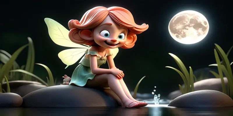 Luna ve Işıklı Krallık Çocuklar İçin Eğitici Bir Peri Masalı - 6