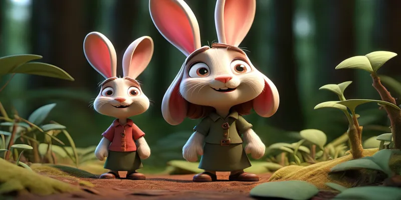 Ela ve Büyük Dev Tavşan Masalı - Macera Masalları Oku - 10