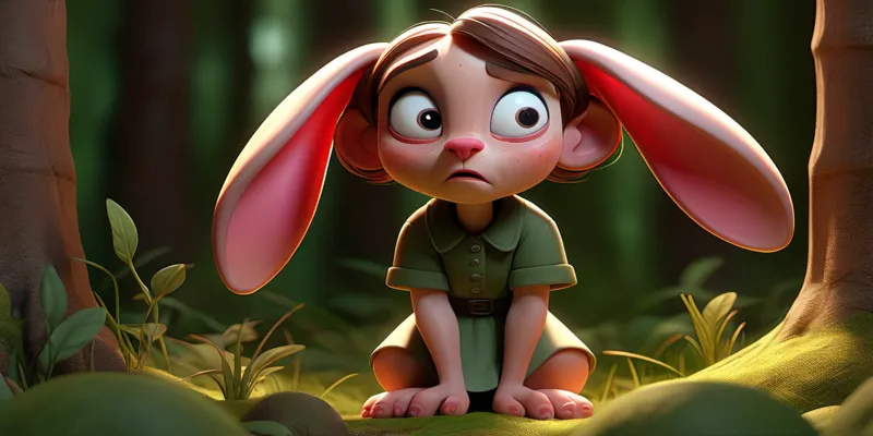 Ela ve Büyük Dev Tavşan Masalı - Macera Masalları Oku - 2