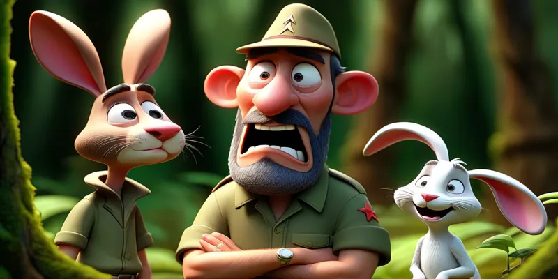 Ela ve Büyük Dev Tavşan Masalı - Macera Masalları Oku - 6