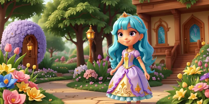 Masal Bahçesindeki Prensesimiz Masalını - Prenses Masalları