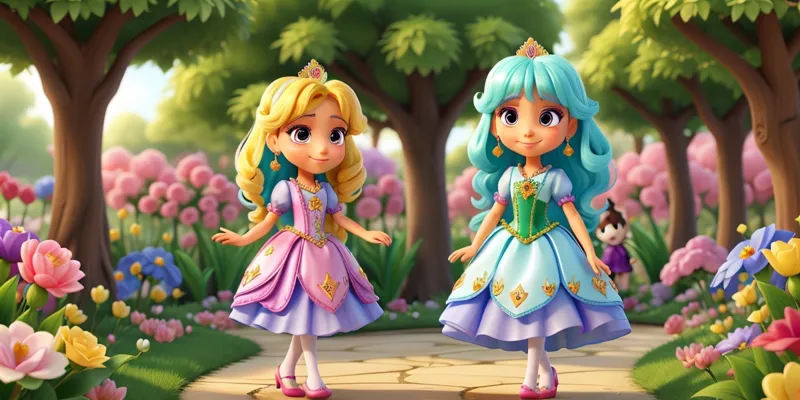 Masal Bahçesindeki Prensesimiz Masalını - Prenses Masalları - 4