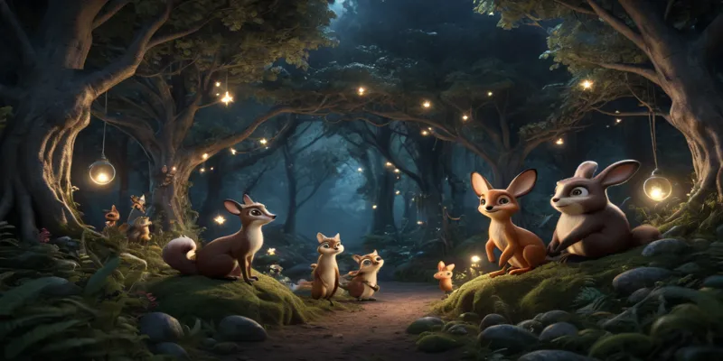 Masalsı Rüya Ormanı Cesaret Sevgi ve Hayal Gücü - Masal - 7