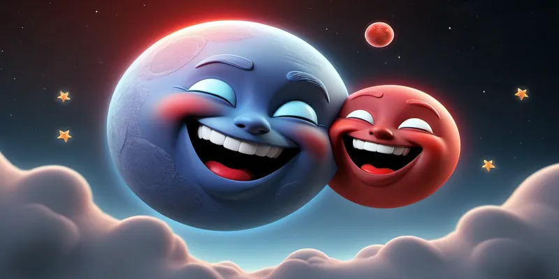 Mavi Ay ve Kırmızı Güneş Masalı Oku - Uyku Masalları Dinle