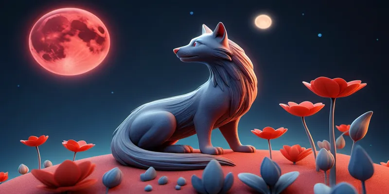 Mavi Ay ve Kırmızı Güneş Masalı Oku - Uyku Masalları Dinle - 9