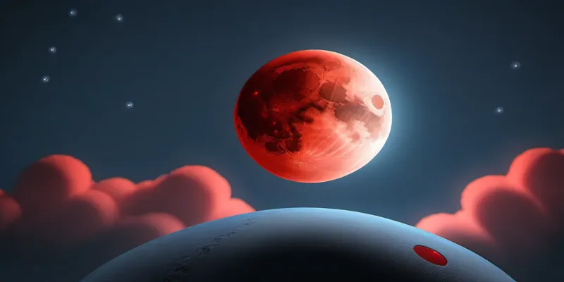 Mavi Ay ve Kırmızı Güneş Masalı Oku - Uyku Masalları Dinle - 4