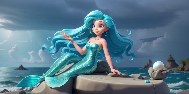 Mavi Denizin Kraliçesi Masalı Oku - Uyku Masalları