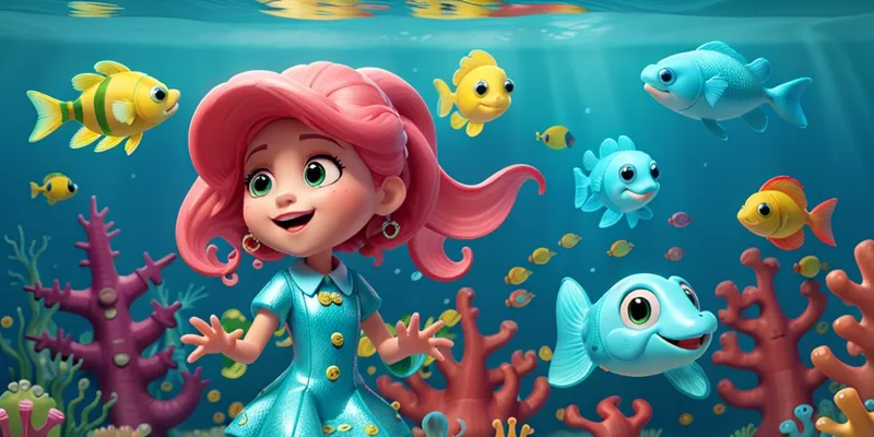 Mavi Denizin Kraliçesi Masalı Oku - Uyku Masalları - 3