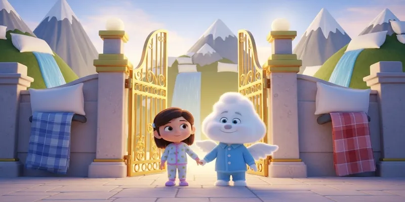 Mavi Pijama Ülkesi Masalı Defne ve Pufi ile Uykuya Hazırlık - 10