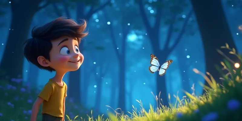 Mavi ve Ayışığı Ormanı Masalı Umut ve Sevgi Dolu Rüyalar - 10