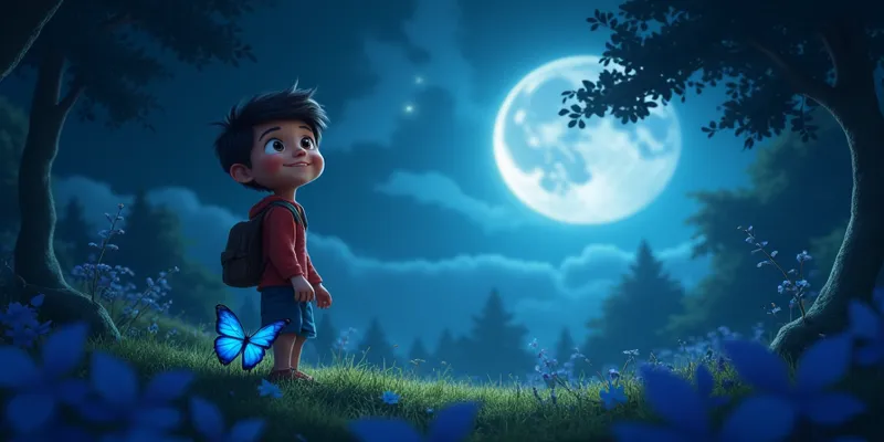 Mavi ve Ayışığı Ormanı Masalı Umut ve Sevgi Dolu Rüyalar - 9