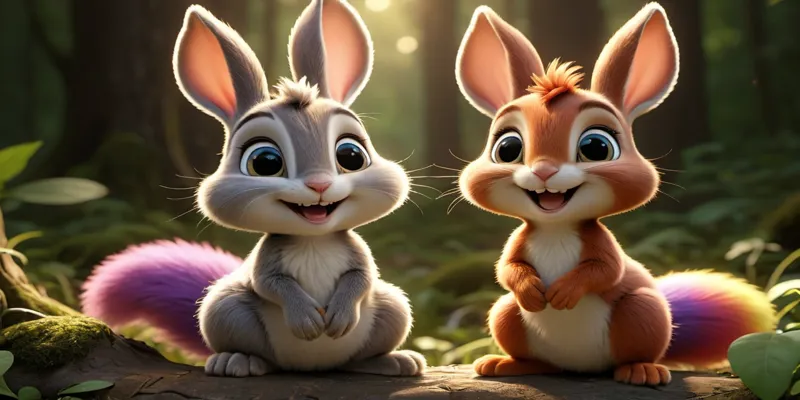 Maviş’in Dostluk Macerası Renkli Ormanın Hikayesini Oku - 5