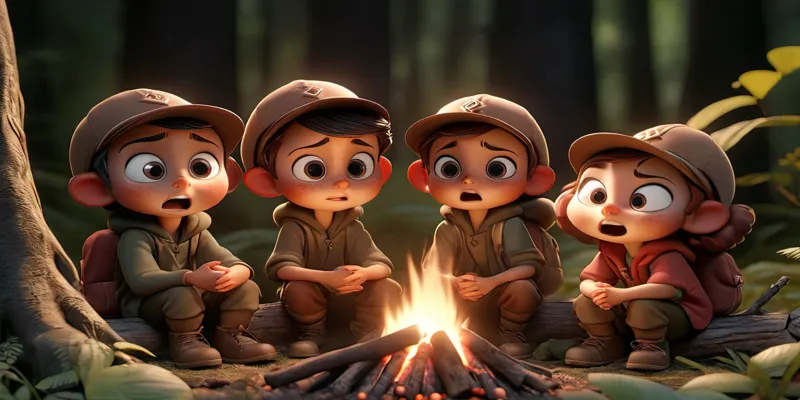 Meraklı Çocukların Macerası - Eğitici ve Mutlu Sonla Biten Masal - 5