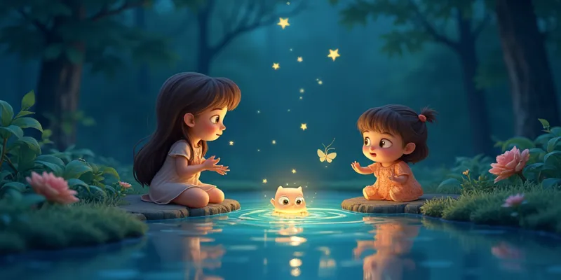 Mina ve Uyku Bahçesi Çocuklar İçin Huzur Veren Uyku Masalı - 8