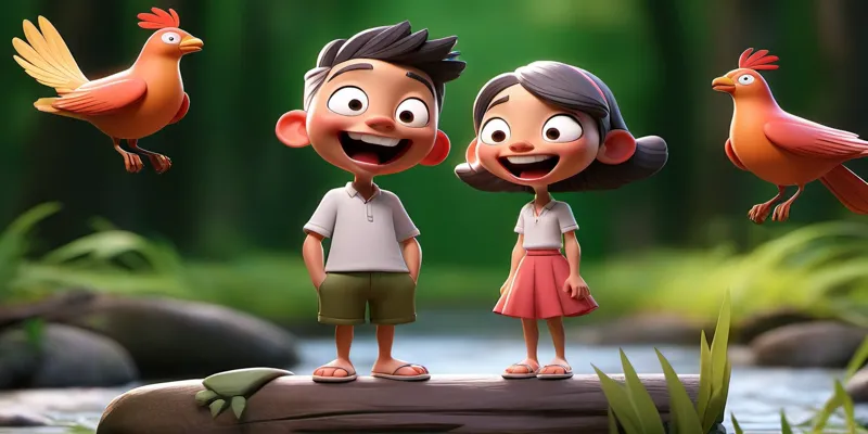 Minik Dostlarla Ormanda Macera - Eğlenceli Çocuk Hikayesi - 6