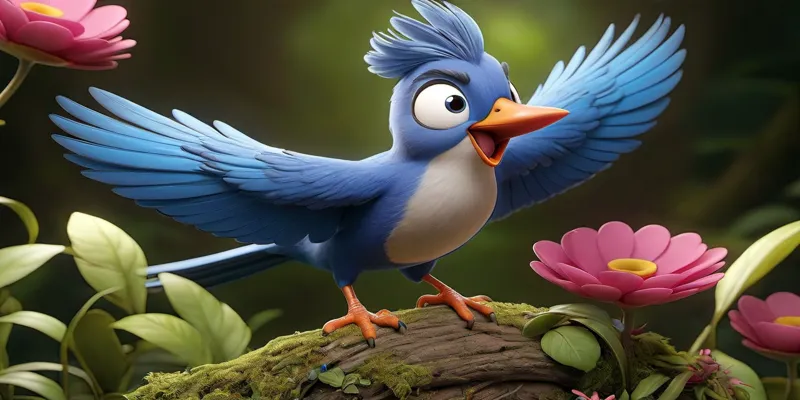 Minik Kuş Piko'nun Büyük Kalbi Ormanda İyilik ve Mutluluk