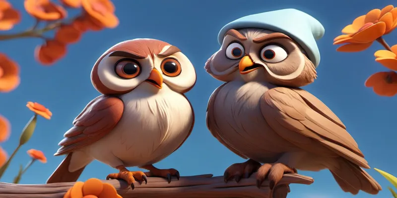 Minik Serçe ve Namazın Önemi - Çocuklar İçin Eğitici Masal